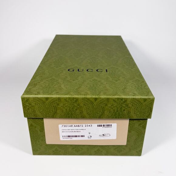 Gucci GG Supreme Leather Driver Loafer - Men’s 9.5 main image 8